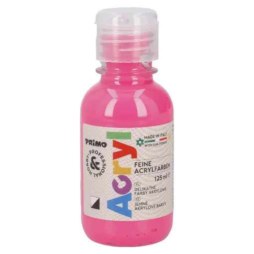 NANU-NANA Malereibedarf*Acrylfarbe, Pink-fluoreszierend, 125 Ml