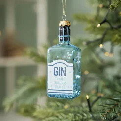 NANU-NANA Weihnachtsbaumschmuck*Anhänger Fancy, Bunt, Gin/blau, 11 Cm