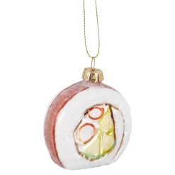 NANU-NANA Shop The Geschenk|Weihnachtsbaumschmuck*Anhänger Fancy, Bunt, Sushirolle, 7.5 Cm