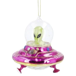 NANU-NANA Weihnachtsbaumschmuck|Weihnachten*Anhänger Fancy, Deluxe, Alien/Ufo