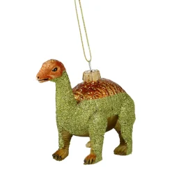 NANU-NANA Weihnachtsbaumschmuck*Anhänger Fancy, Edel, Dino/grün, 9 Cm
