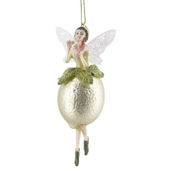 NANU-NANA Weihnachtsbaumschmuck|Weihnachten*Anhänger Fancy, Excellent, Fee/Zitrone