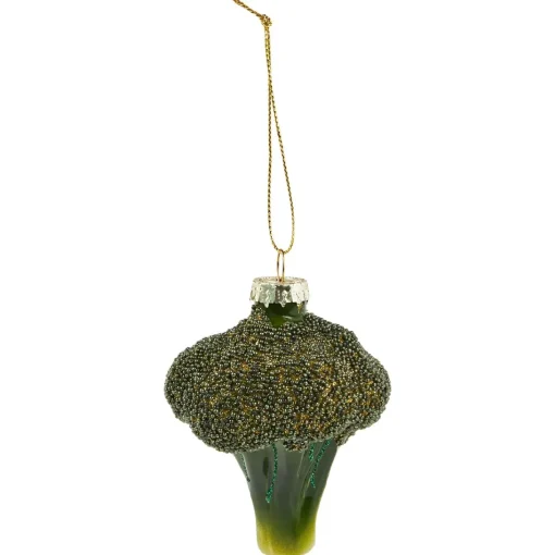 NANU-NANA Weihnachtsbaumschmuck*Anhänger Fancy, Klein, Brokkoli/grün