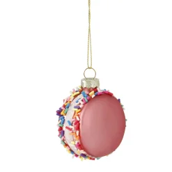 NANU-NANA Weihnachtsbaumschmuck*Anhänger Fancy, Klein, Macaron/rosa