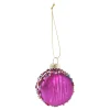 NANU-NANA Weihnachtsbaumschmuck*Anhänger Fancy, Klein, Macaron/lila