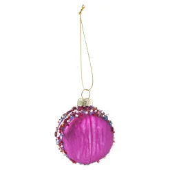 NANU-NANA Weihnachtsbaumschmuck*Anhänger Fancy, Klein, Macaron/lila
