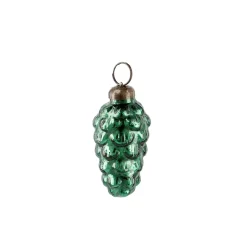 NANU-NANA Weihnachtsbaumschmuck|Adventskränze & Zubehör*Anhänger Ornament, Tannenzapfen, Grün, 5 Cm