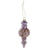 NANU-NANA Weihnachtsbaumschmuck*Anhänger Ornament/Kringel, Lila, 15 Cm