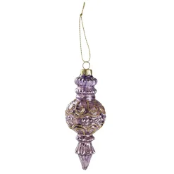 NANU-NANA Weihnachtsbaumschmuck*Anhänger Ornament/Kringel, Lila, 15 Cm