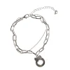 NANU-NANA Weihnachtsoutfit|Adventskalender*Armband Weihnachten, Charms Kranz, Silber