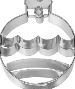 NANU-NANA Weihnachtsbäckerei*Ausstechform Christbaumkugel, 6 Cm