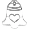 NANU-NANA Weihnachtsbäckerei|Weihnachten*Ausstechform Glocke/Herz, 6 Cm