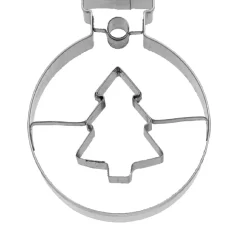 NANU-NANA Weihnachtsbäckerei|Weihnachten*Ausstechform Kugel/Tannenbaum, 6 Cm