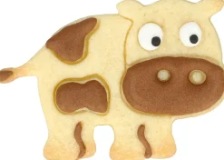 NANU-NANA Weihnachtsbäckerei*Ausstechform Kuh, 7 Cm