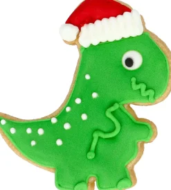 NANU-NANA Weihnachtsbäckerei*Ausstechform Weihnachts-Dino, 7 Cm