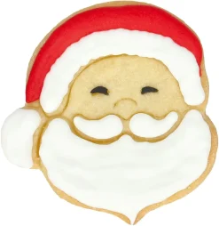 NANU-NANA Weihnachtsbäckerei*Ausstechform Weihnachtsmann, Kopf, 6 Cm