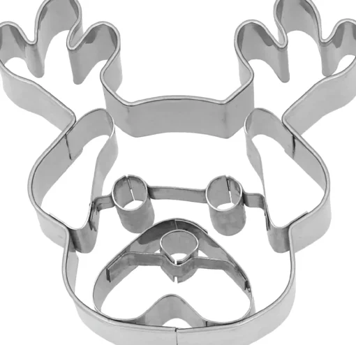 NANU-NANA Weihnachtsbäckerei*Ausstechform Weihnachtsmops, 6 Cm