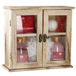 NANU-NANA Geschenkideen*Badeset Schrank, Zen Spa/rosa