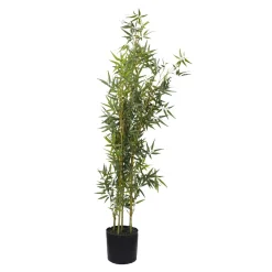 NANU-NANA Geschenkideen|Vasen & Kunstblumen*Bambustopf, Grün, 100 Cm