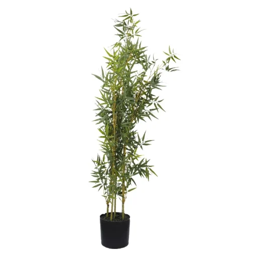 NANU-NANA Geschenkideen|Vasen & Kunstblumen*Bambustopf, Grün, 100 Cm