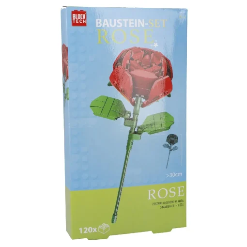 NANU-NANA Geschenkideen|Nikolaus*Bausteine-Set 3D, Rose, 32 Cm