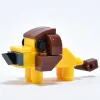 NANU-NANA Für Die Kleinen Hochzeitsgäste|Geschenkideen*Bausteine-Set 3D, Zoo/Löwe
