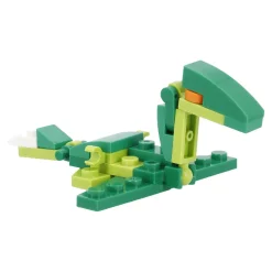 NANU-NANA Geschenkideen|Spielzeug*Bausteine-Set Dino 2in1, Flug