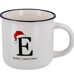 NANU-NANA Küche|Weihnachtsgeschenke*Becher Buchstabe Mit Mütze, E, 380 Ml