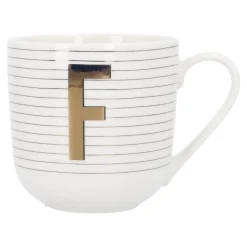 NANU-NANA Küche|Weihnachtsbecher*Becher Buchstabe/Streifen, F, 450 Ml