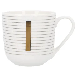 NANU-NANA Küche|Weihnachtsbecher*Becher Buchstabe/Streifen, I, 450 Ml