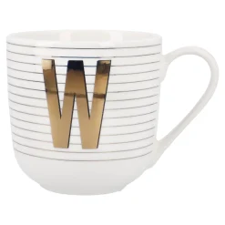NANU-NANA Küche|Weihnachtsbecher*Becher Buchstabe/Streifen, W, 450 Ml
