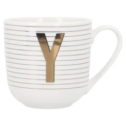 NANU-NANA Küche|Weihnachtsbecher*Becher Buchstabe/Streifen, Y, 450 Ml