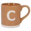 NANU-NANA Küche*Becher Buchstabe/Uni, C/orange, 440 Ml
