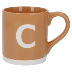 NANU-NANA Küche*Becher Buchstabe/Uni, C/orange, 440 Ml