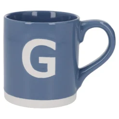 NANU-NANA Küche*Becher Buchstabe/Uni, G/blau, 440 Ml