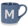 NANU-NANA Küche*Becher Buchstabe/Uni, M/blau, 440 Ml
