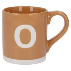 NANU-NANA Küche*Becher Buchstabe/Uni, O/orange, 440 Ml