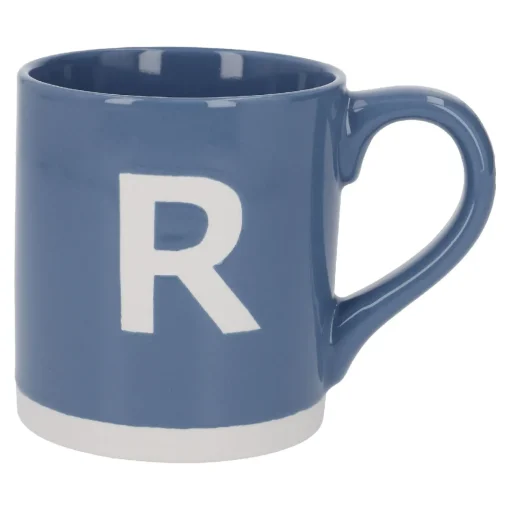NANU-NANA Küche*Becher Buchstabe/Uni, R/blau, 440 Ml