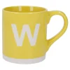 NANU-NANA Küche*Becher Buchstabe/Uni, W/gelb, 440 Ml