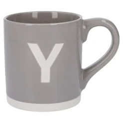NANU-NANA Küche*Becher Buchstabe/Uni, Y/grau, 440 Ml