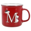 NANU-NANA Küche|Weihnachtsbecher*Becher Buchstabe/Weihnachten, M/weiß, 540 Ml