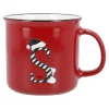 NANU-NANA Küche|Weihnachtsbecher*Becher Buchstabe/Weihnachten, S/Streifen, 540 Ml