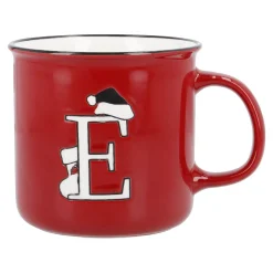 NANU-NANA Küche|Weihnachtsbecher*Becher Buchstabe/Weihnachten, E/weiß, 540 Ml