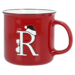NANU-NANA Küche|Weihnachtsbecher*Becher Buchstabe/Weihnachten, R/weiß, 540 Ml