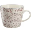 NANU-NANA Küche*Becher China, Rosa, Wiese, 300 Ml