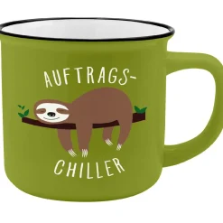 NANU-NANA Shop The Geschenk|Küche*Becher Emaille-Optik, Chiller, 350 Ml
