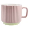 NANU-NANA Küche*Becher Riffel, Rosa, 230 Ml