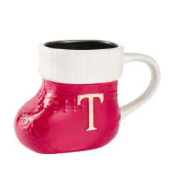 NANU-NANA Küche|Nikolaus*Becher Stiefel Mit Buchstabe, T/rot, 400 Ml