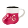 NANU-NANA Küche|Nikolaus*Becher Stiefel Mit Buchstabe, G/rot, 400 Ml
