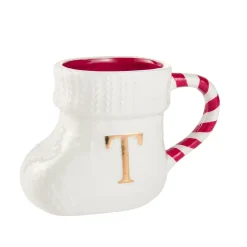NANU-NANA Küche|Nikolaus*Becher Stiefel Mit Buchstabe, T/weiß, 400 Ml
